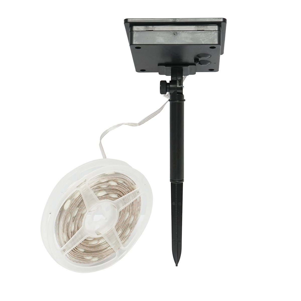 Banda LED cu panou solar 5V, 10m, telecomanda RGB+IC IP65 Breckner Germany